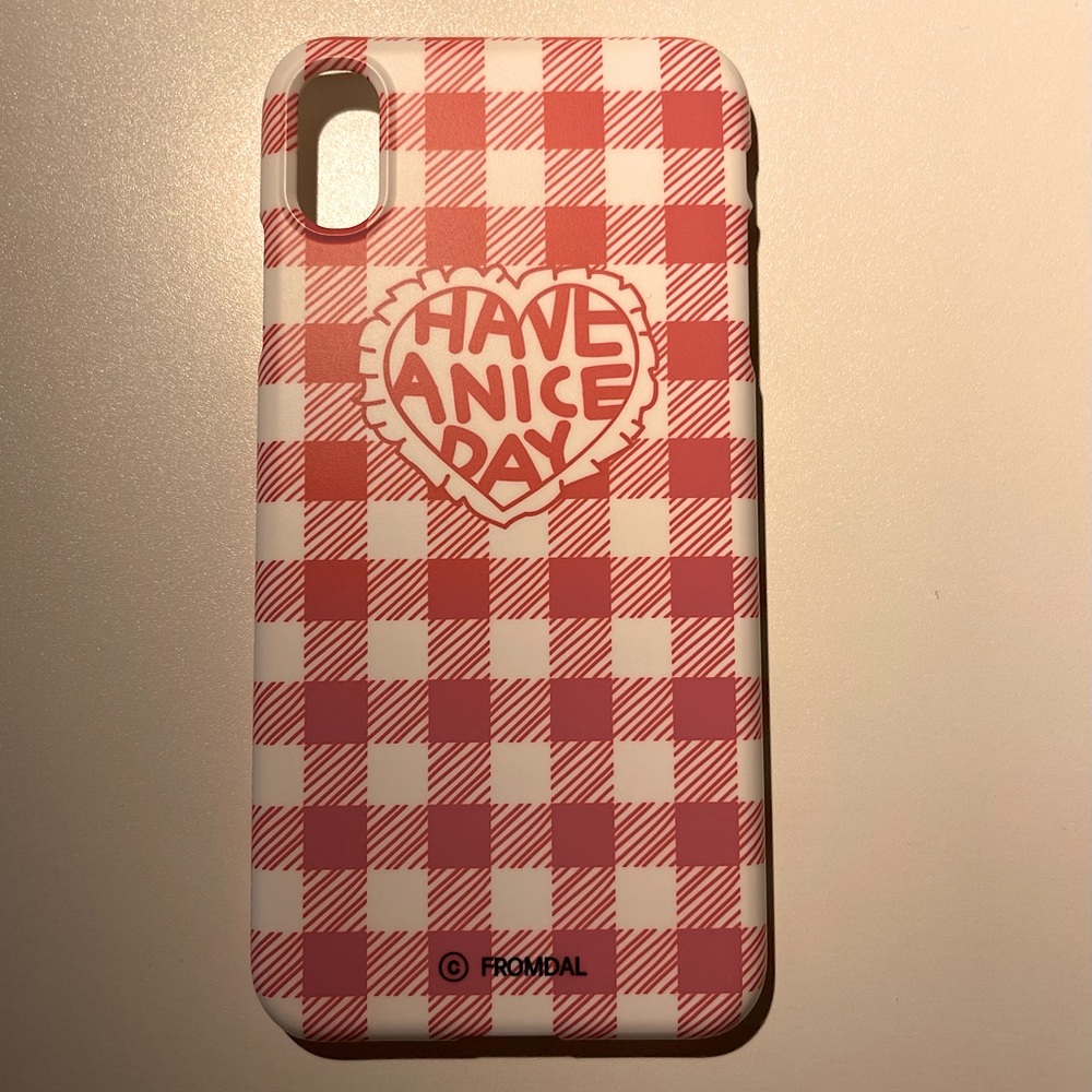 FROMDAL have a nice day iPhone XS Max case